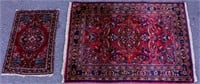 2 Hand Knotted Middle Eastern Rugs Carpets