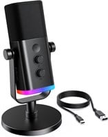 Fifine XLR/USB Dynamic Podcasting Microphone,
