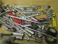 wrenches -extensions -sockets (a few craftsman)
