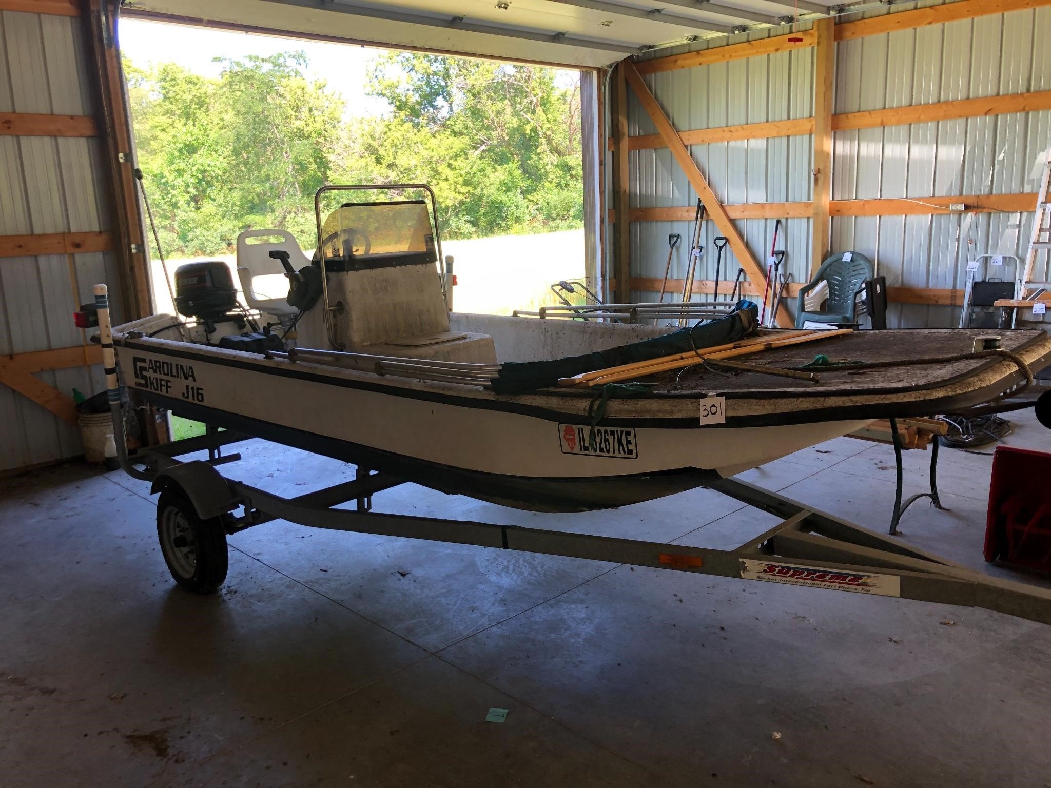 15' Carolina Skiff J16 Boat