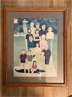 Family Portrait Painting - Faded