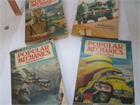 Late 40's early 50's Popular Mechanics Magazines