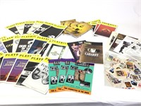 Lg Group of Vintage Theater Playbills & More