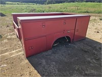 7x9 Reading utility bed off of a 90s chevy dually