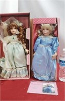 Collectible porcelain dolls