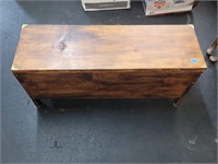 Wooden Storage Box 36" long11.5" wide 17" tall