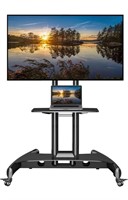 NB North Bayou Mobile TV Cart Rooling TV Stand
