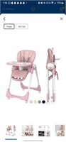 Sejoy 4 Wheels Baby High Chair for Toddlers,