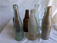 Vintage Pop and Beer Bottles