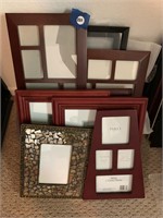 LOT OF FRAMES MANY COLLAGE TYPE