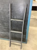 43 inch decorative wooden ladder