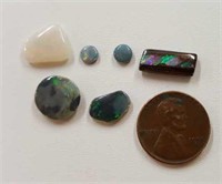 Loose stones or sets appear to be opals