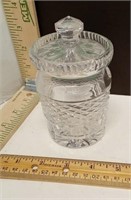 Waterford Crystal Sugar Bowl /Jar w/Lid