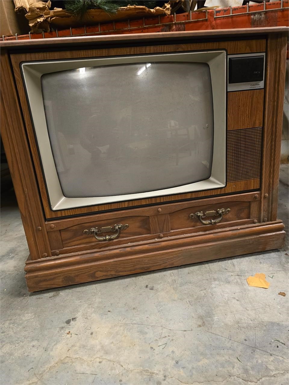 Vintage ColorTrak Television