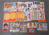 Assorted 1960's Baseball Cards/Stickers