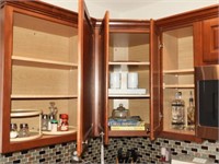 Entire Contents of all kitchen cabinets