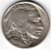 1934 Buffalo Nickel DDO