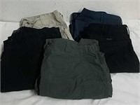 Two pairs of size 38 x 30 Tactical pants, two