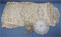 Vintage Hand Crocheted Items