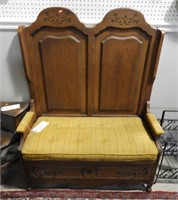 Brant Furniture Co. Oak Provincial style high