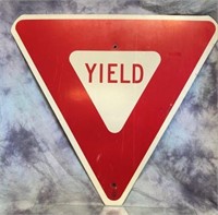 "Yield" Road Sign - 32"x29"
