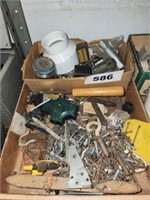 LOT VARIOUS HARDWARE ITEMS  - HINGES