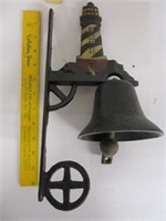 Cast iron light house bell