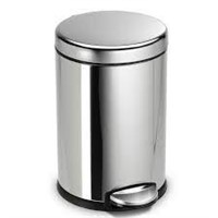 SIMPLEHUMAN 4.5L ROUND STEP CAN $50