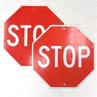 Stop Signs (2) - LOCAL / 3rd ONLY