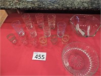 Vintage Glass and bowl lot