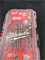 Milwaukee 15 PC cobalt drill bits