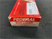 50rds Federal 9mm