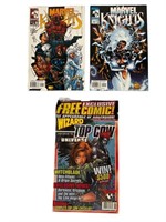 Marvel Knights Nos.1 & 2 + Wizard Top Cow Mag No.1