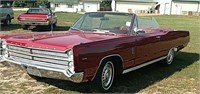 1967 Plymouth Sport Fury Convertible Red - 383
