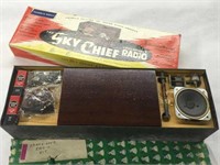 Vintage Sky Chief Loudspeaker Radio Kit.