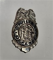 WWII NEW JERSEY CIVIL DEFENSE BADGE