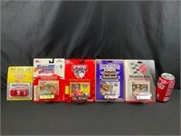 5x Assorted NASCAR 1:64 diecast cars