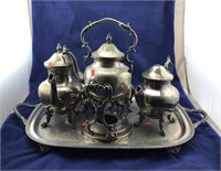 Silver Plate Tea Set