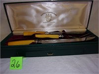 sheffield carving set in box