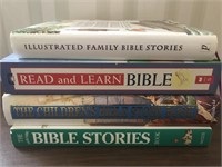 Lot of 4 Children Bible Stories Books