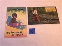Vintage Black Americana Post Cards
