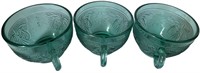 Vintage Tiara Glass Mugs