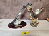 Benny Hinn Bald Eagle / Ceramic Statues