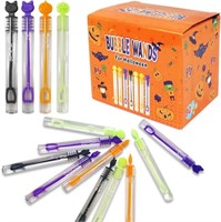 40PCS Halloween Bubble Wands, Mini Bubble Wands fo