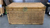 Large Wicker Trunk