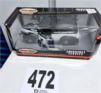 Police Die Cast Car In Box