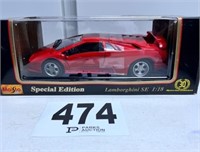 Lamborghini Se Die Cast Car In Box