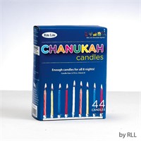 Rite Lite-Basic Hanukkah Candle, 44CT