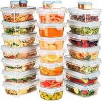 Shazo HUGE set 54 Pack Plastic Food Storage