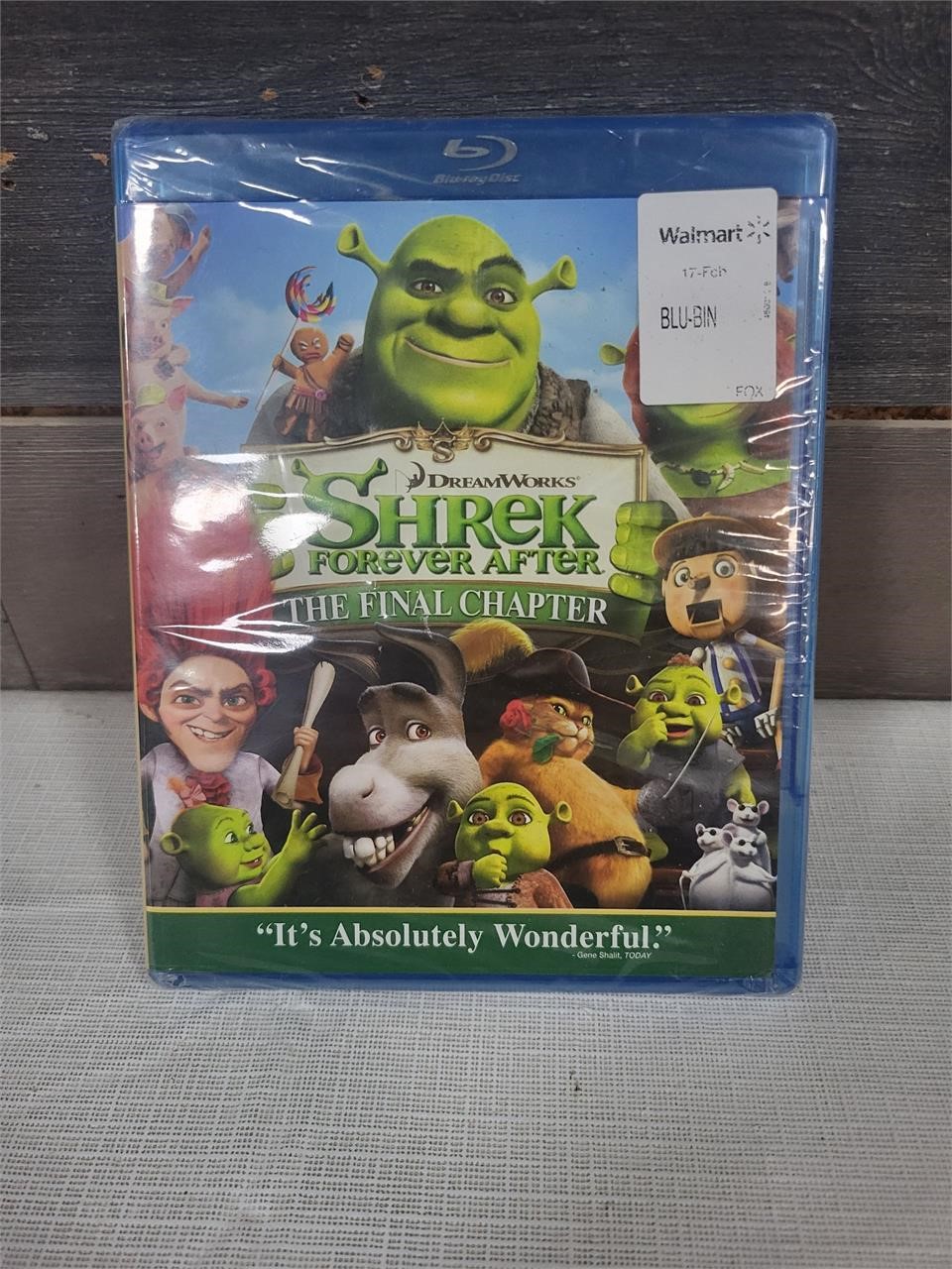 shrek blue ray